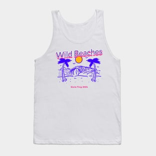 Wild Beaches, girls trip 2024 Tank Top